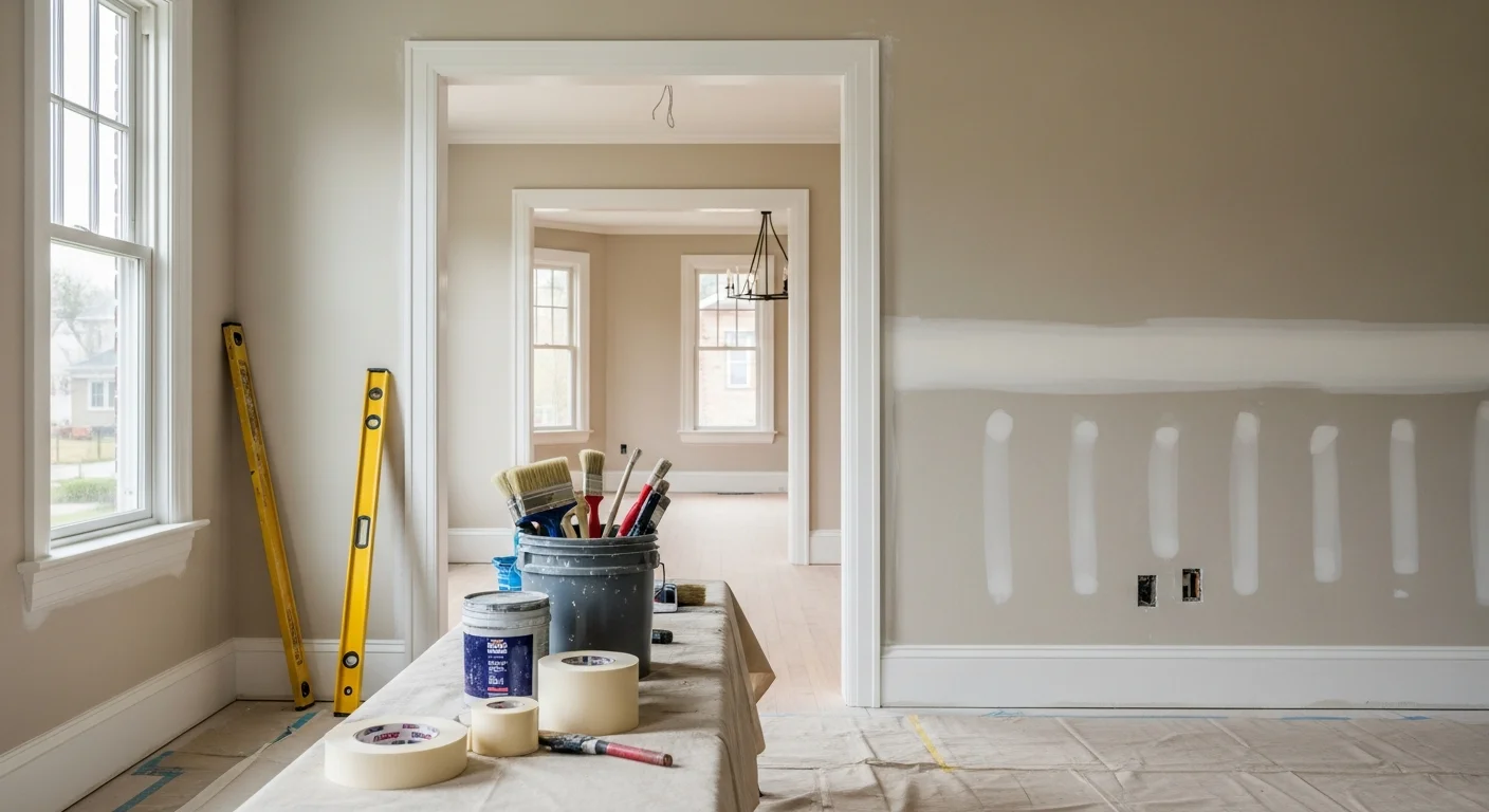 General contractor team framing a home addition in Cincinnati